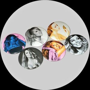 MARIAH Carey Button Pin Set